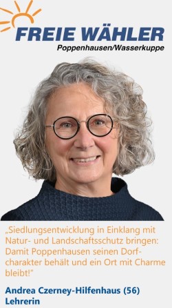 Listenkandidatin Andrea Czerney-Hilfenhaus